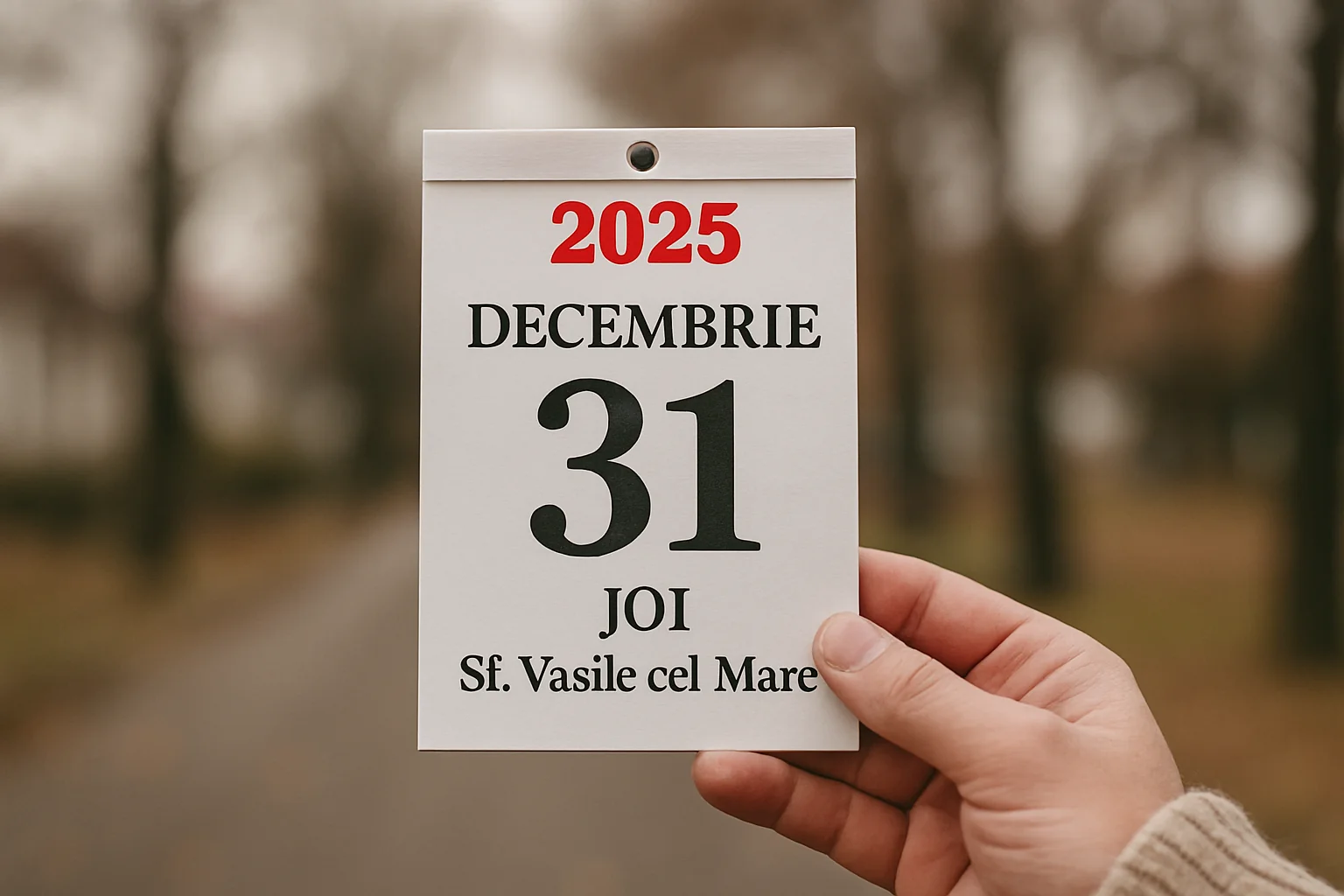 Calendar ortodox – 2025-12-31