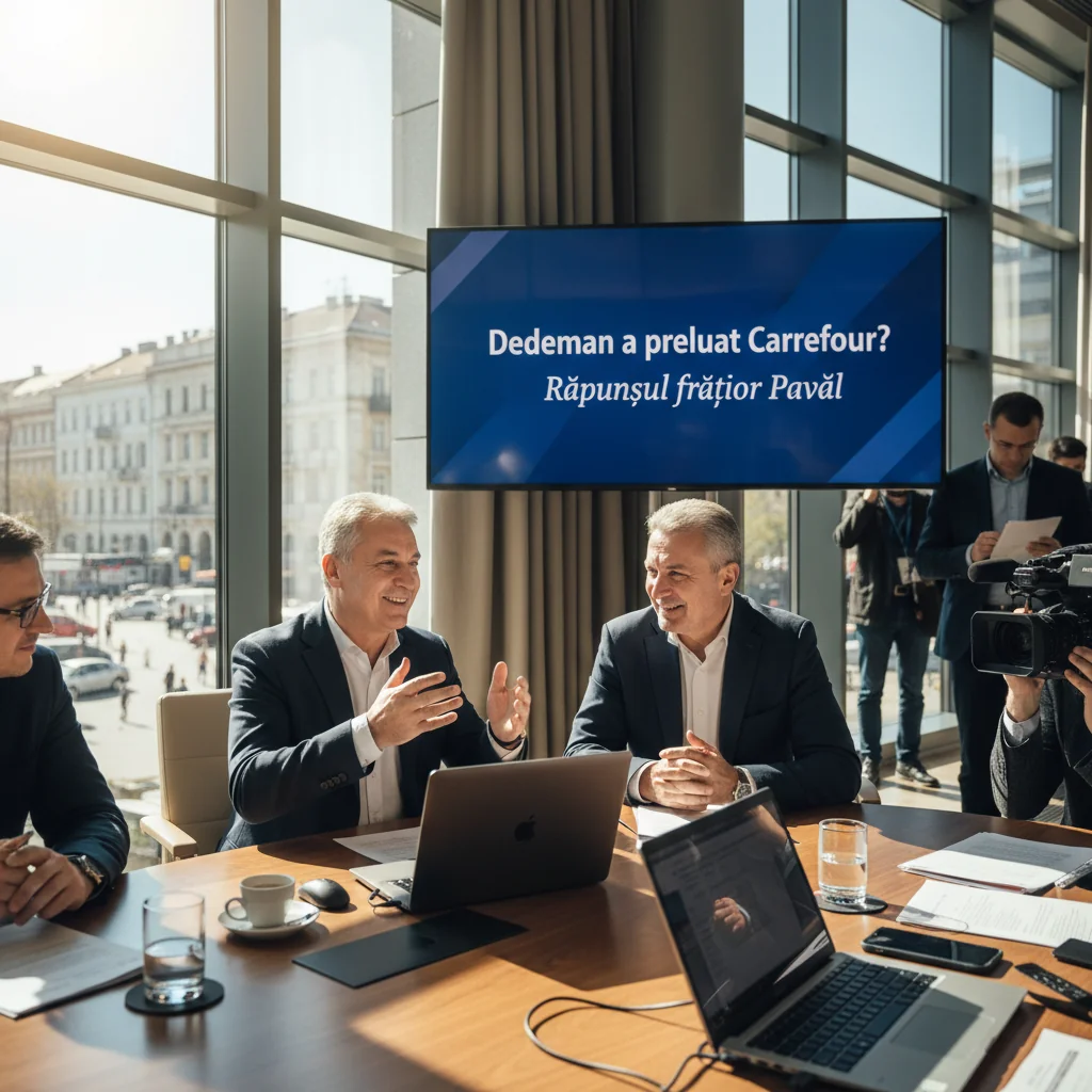 Dedeman a cumpărat Carrefour? Clarificarea fraților Pavăl