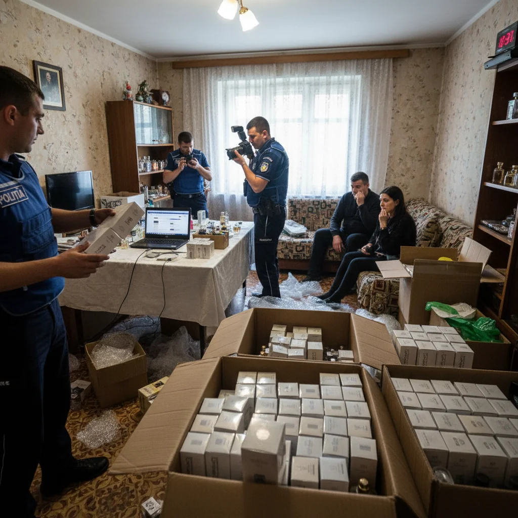 Descoperite parfumuri contrafăcute vândute pe OLX