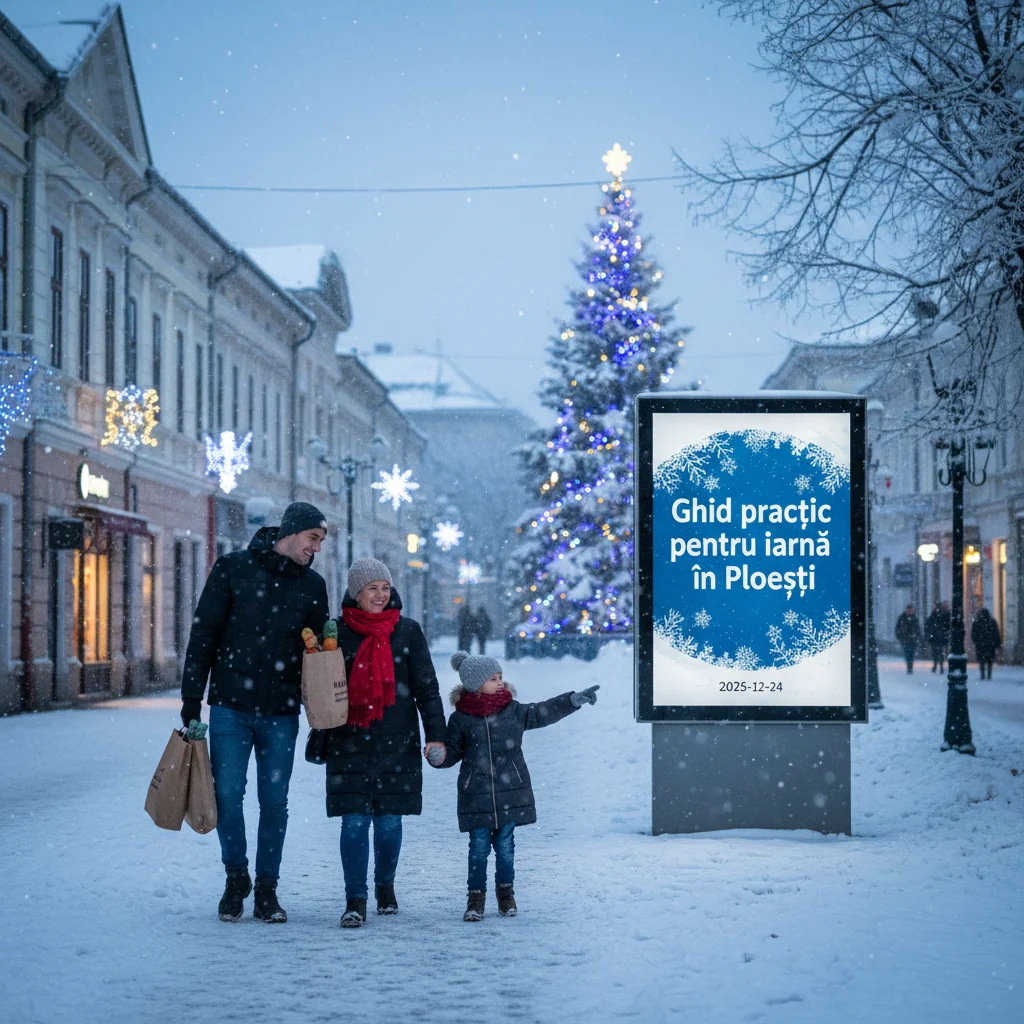 Ghid practic pentru iarnă în Ploiești — 2025-12-24