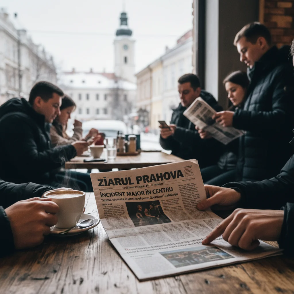 Material de presă locală în Ploiești: articol Ziarul Prahova din 18 ianuarie