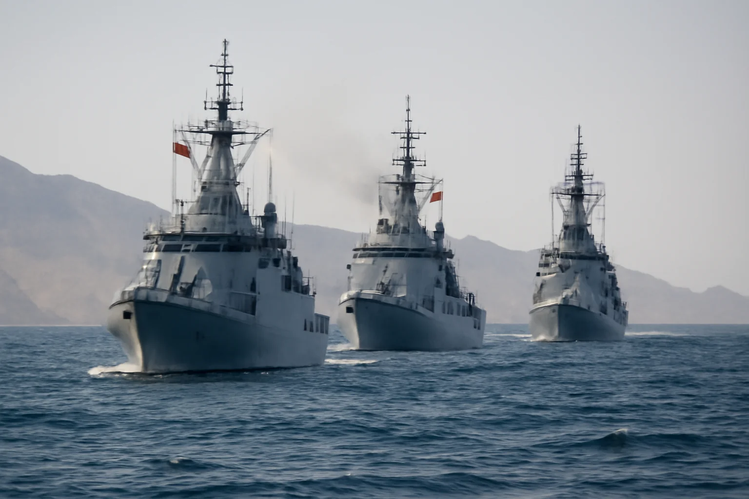Nave din Oman, Franța și Japonia tranzitează Strâmtoarea Ormuz