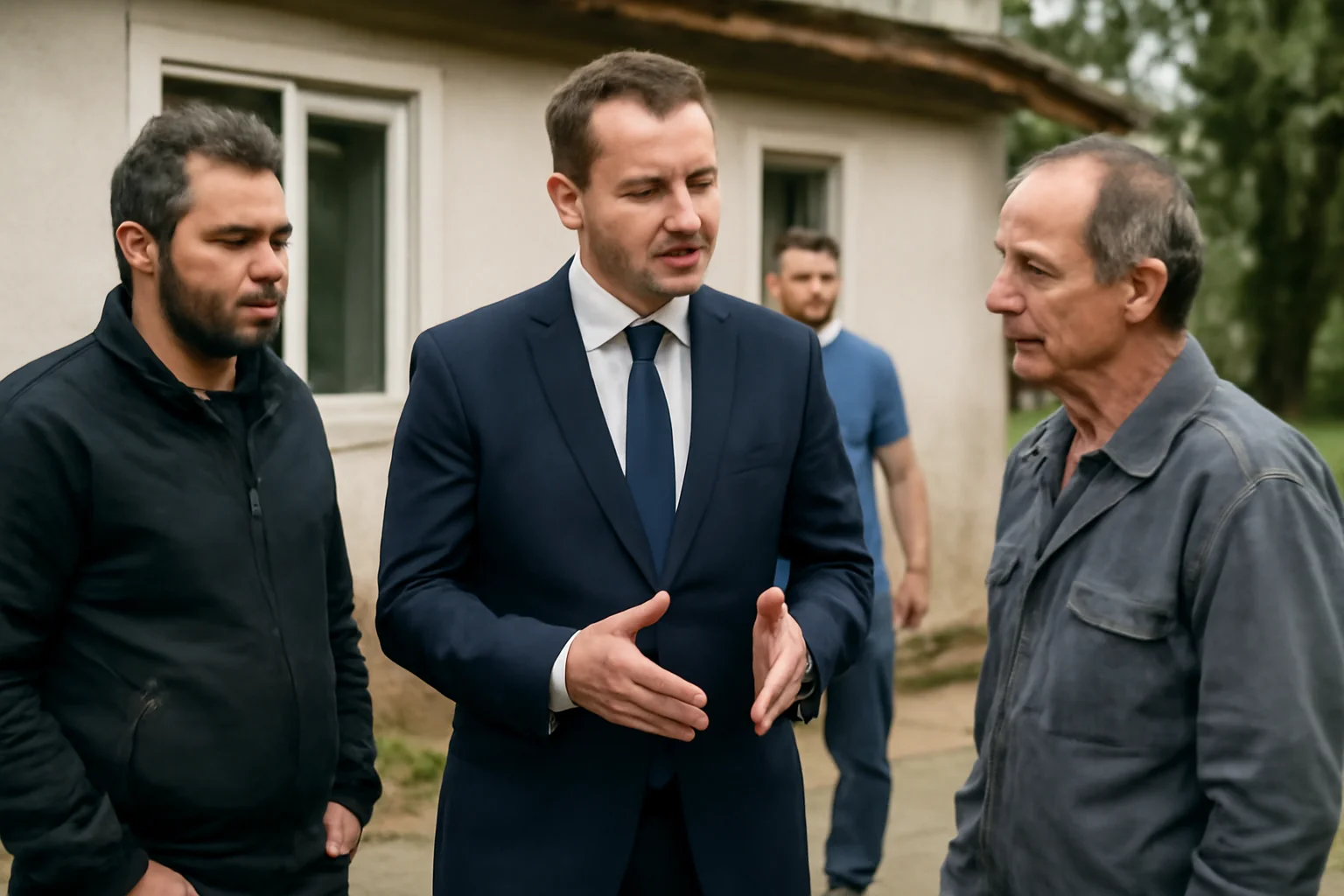 Prefectul Daniel Nicodim acordă sprijin Primăriei Lapoș, unde administrația funcționează cu un singur salariat