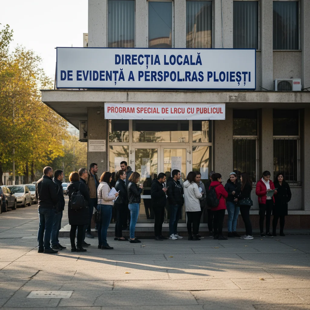 Program special de lucru la Evidența Persoanelor Ploiești în perioada sărbătorilor de iarnă